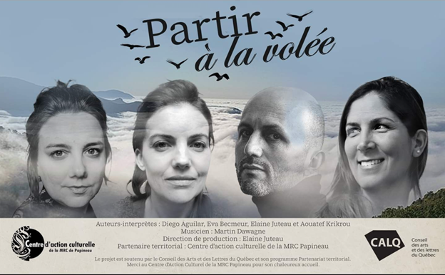 Eva Becmeur est à la fois auteur et interprète dans ce spectacle